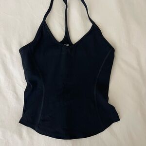 Garage Black Racerback Top